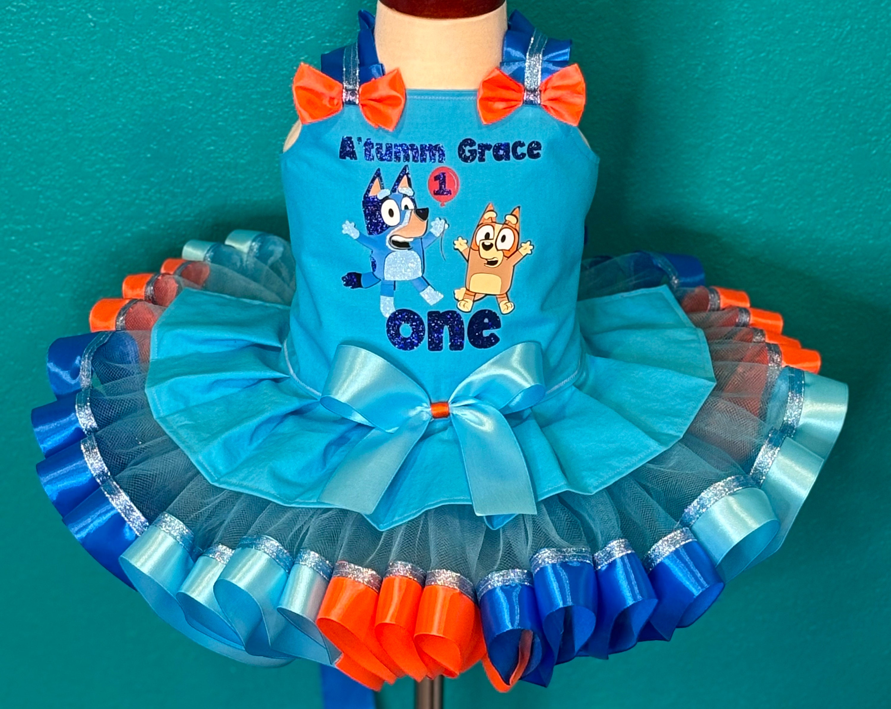 Blue and Bingo Tutu