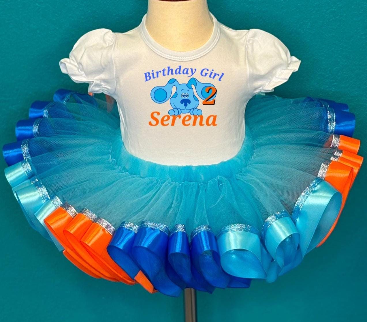 Blues Clues Dress for Girls - Etsy