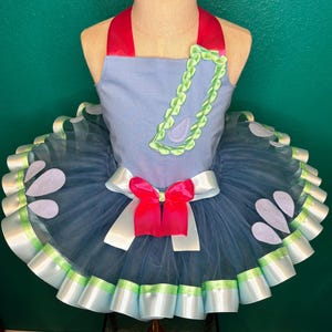 Poppy Tutu Dress Costume Set Girl