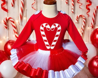 Candy Cane Tutu Outfit