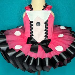 Minnie Tutu Outfit Pink Dress Gift Set Girl