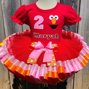 Elmo outfit girl deals