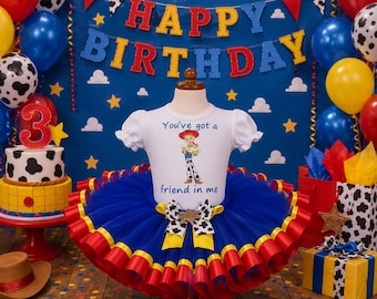 Vestido tutú inspirado en Toy Story