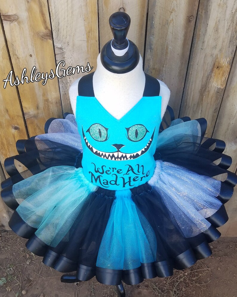 Cheshire Cat Costume Cheshire Cat Tutu Cheshire Cat Dress Etsy