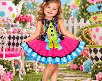 Toddler Wonderland Tutu & Top Costume