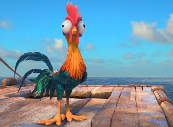 Hey Hey Moana Hei Hei Kostum Hey Hey The Chicken Moana Etsy