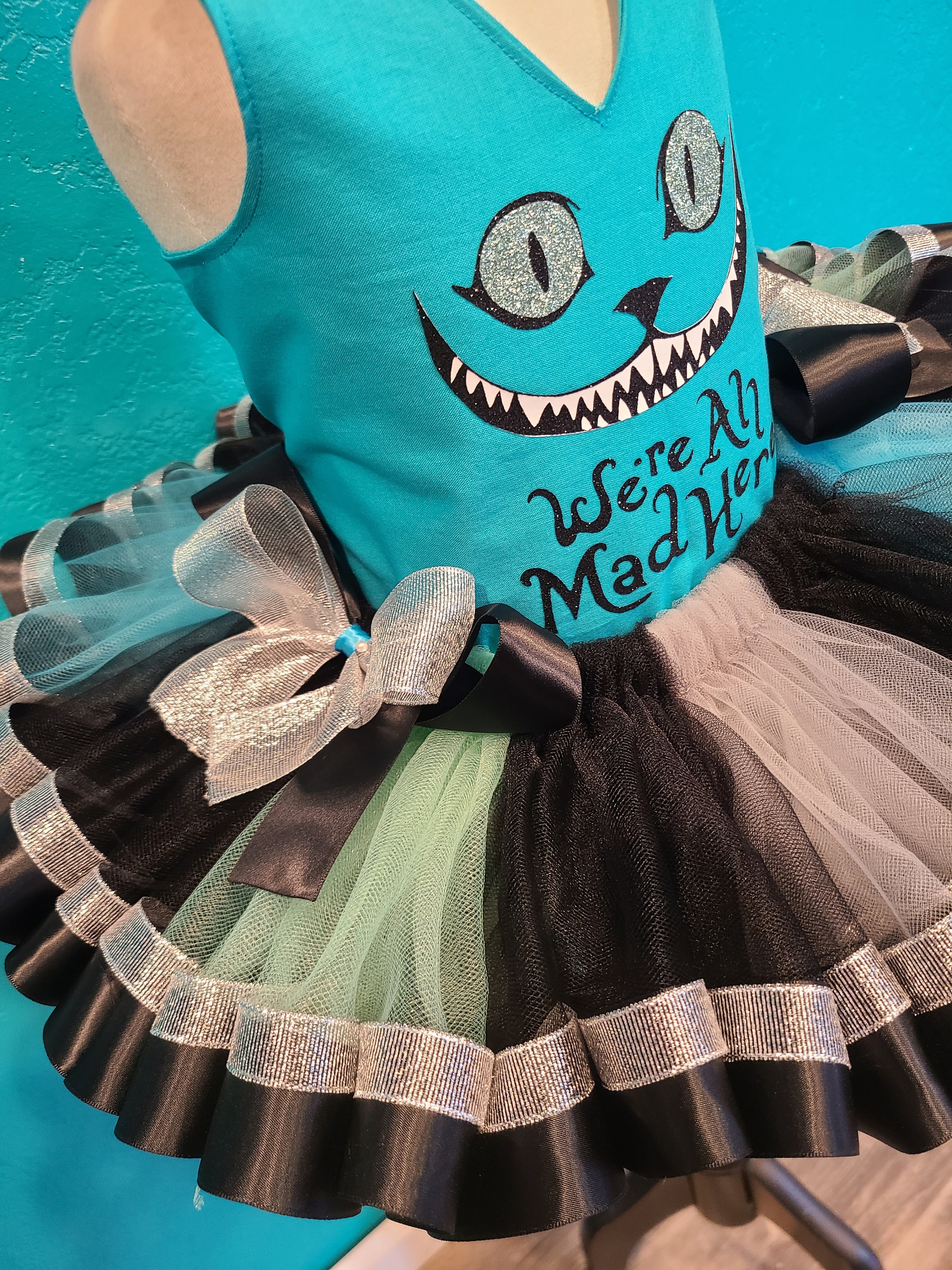 Cheshire Cat Costume Cheshire Cat Tutu Cheshire Cat Dress Etsy