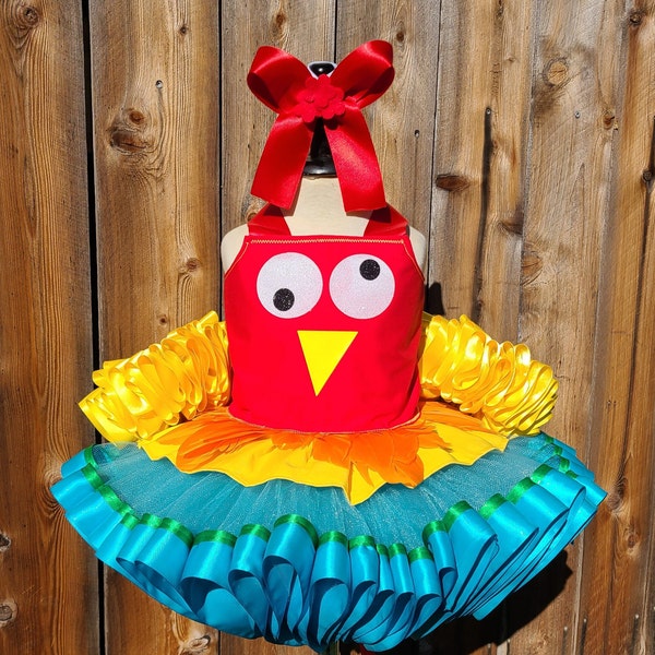 Hei Hei Inspired Chicken Tutu Cosplay Halloween Costume,Boat Snack