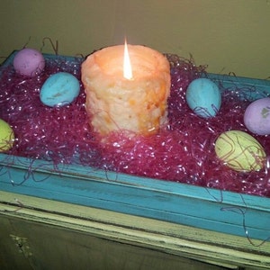 Primitive Candle Tray Box image 3