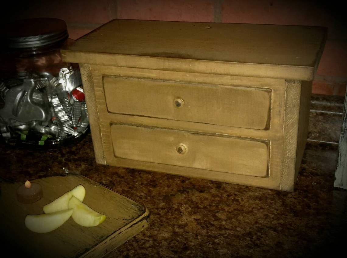 Primitive Wooden 2 Slice Toaster Cover Etsy