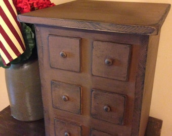 Primitive Apothecary Coffee Maker Appliance Cover