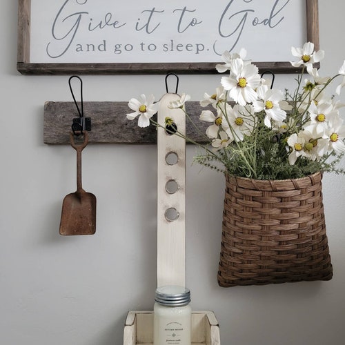 Shaker Peg Shelf Etsy