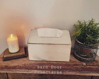 Primitive Farmhouse Wooden Hand Towel Cover