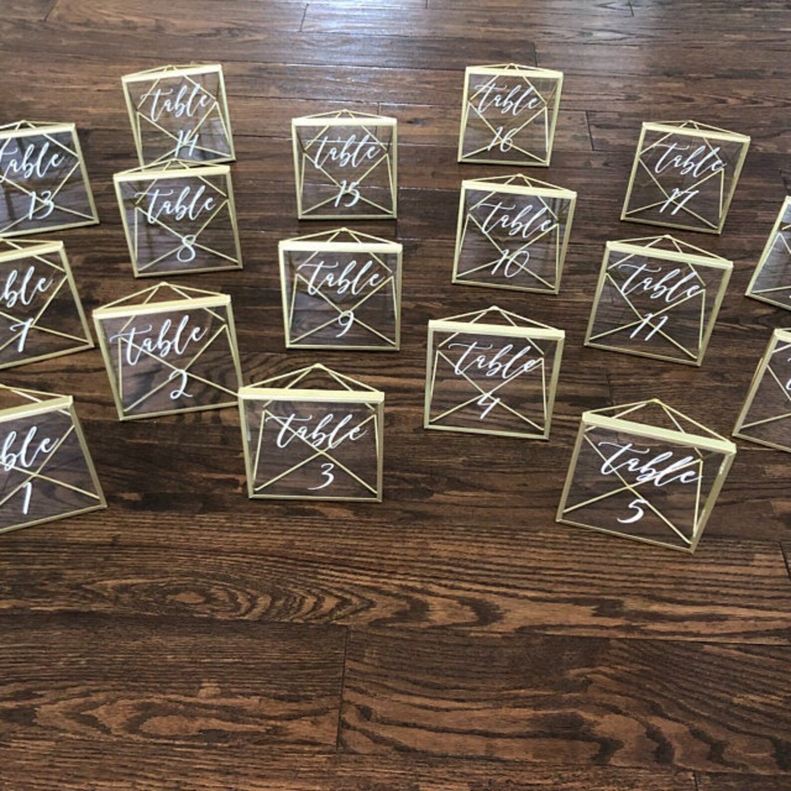 Wedding Table Number Table Number Decals Acrylic Table Etsy