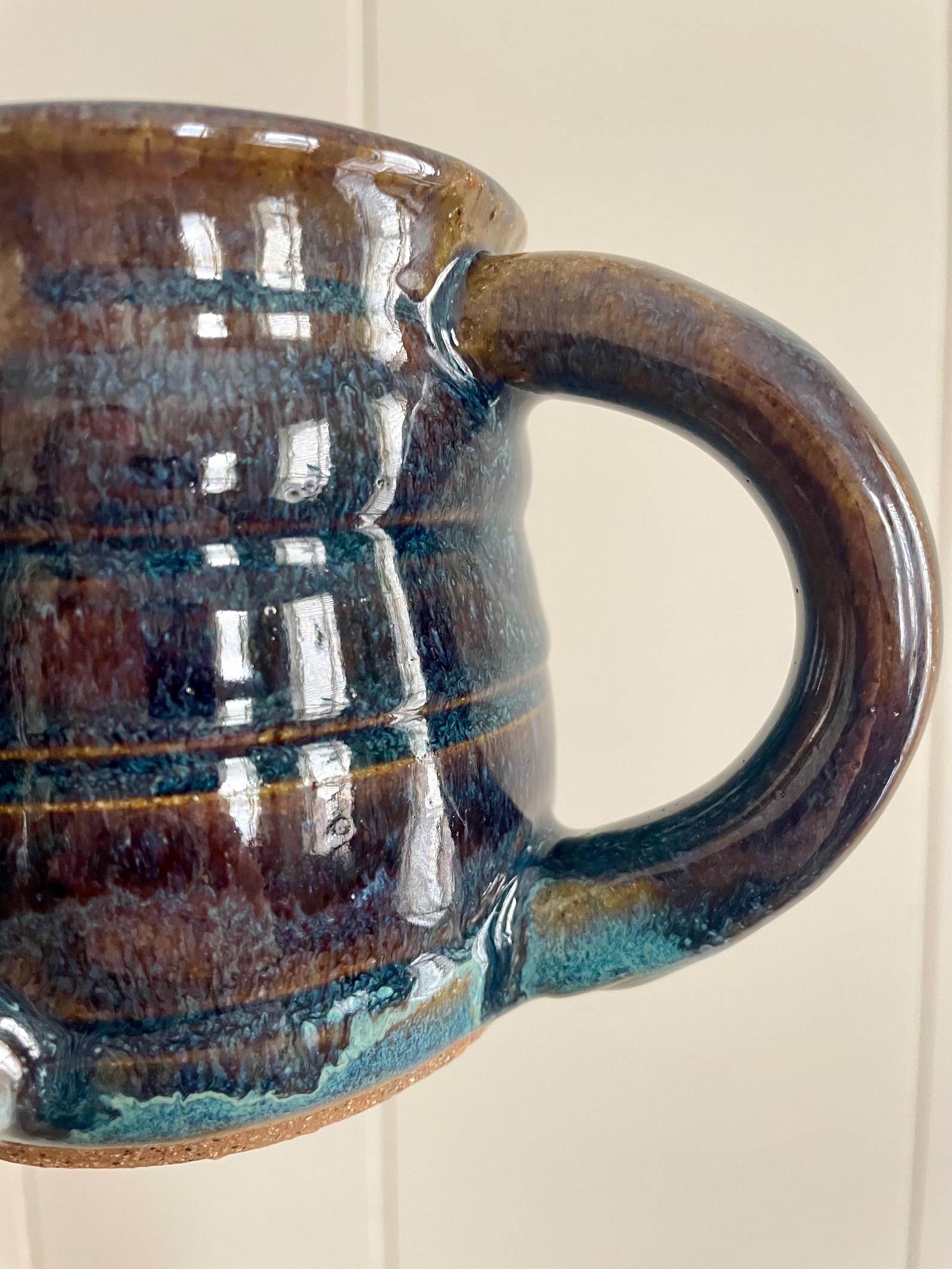 Handmade Ceramic Handwashing Cup | Netilat Yadayim Cup | Judaica