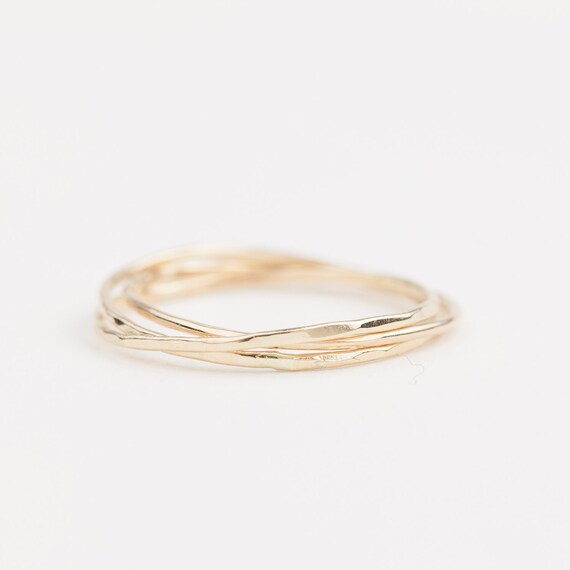 trinity ring etsy