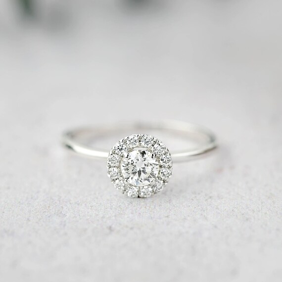 Halo engagement cheap rings sale