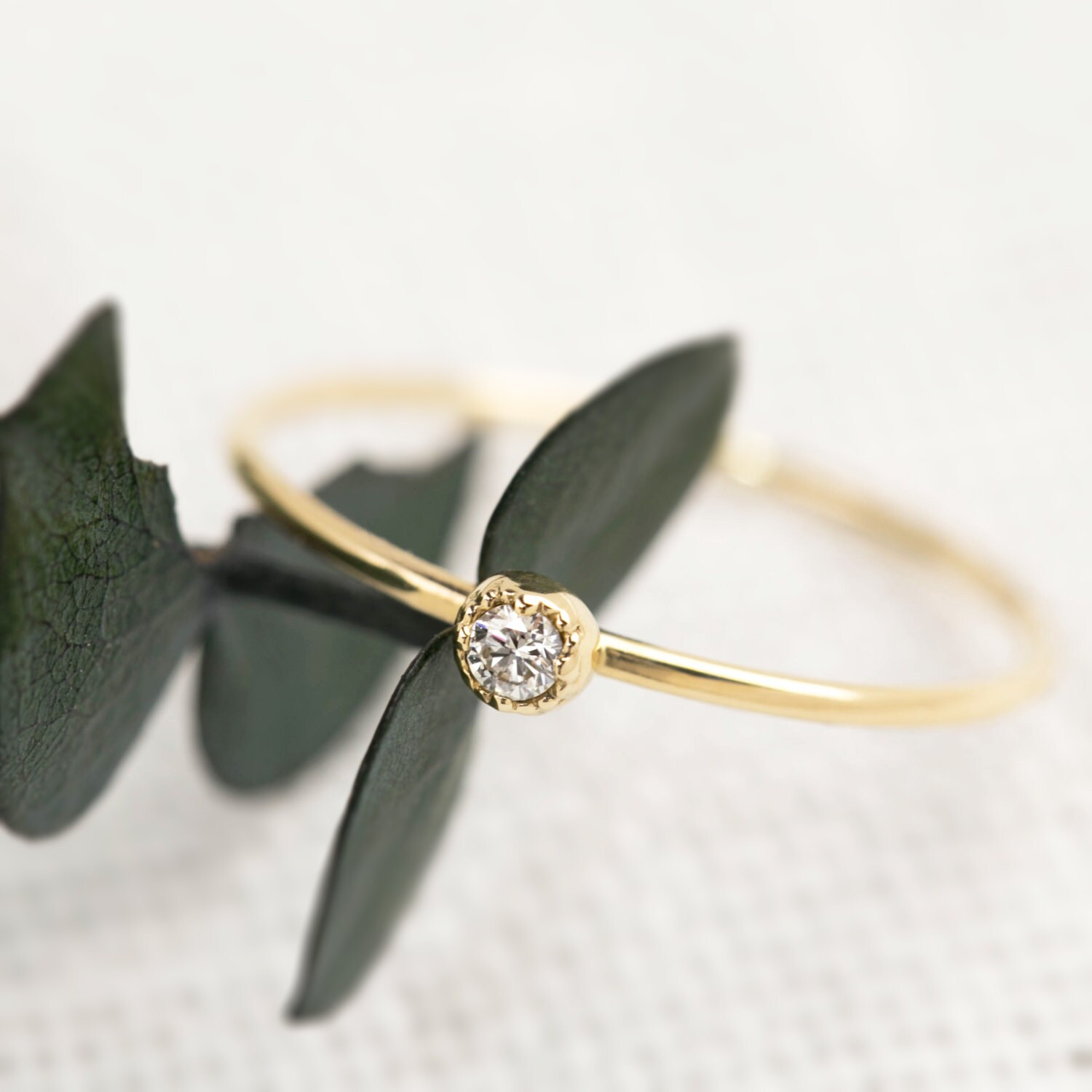 Anello solitario piccolo shop