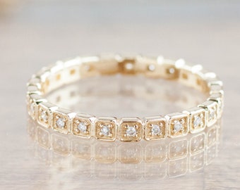 14k gold diamond eternity band, diamond full eternity band, diamond wedding ring, unique ring 14k yellow, rose gold,white gold