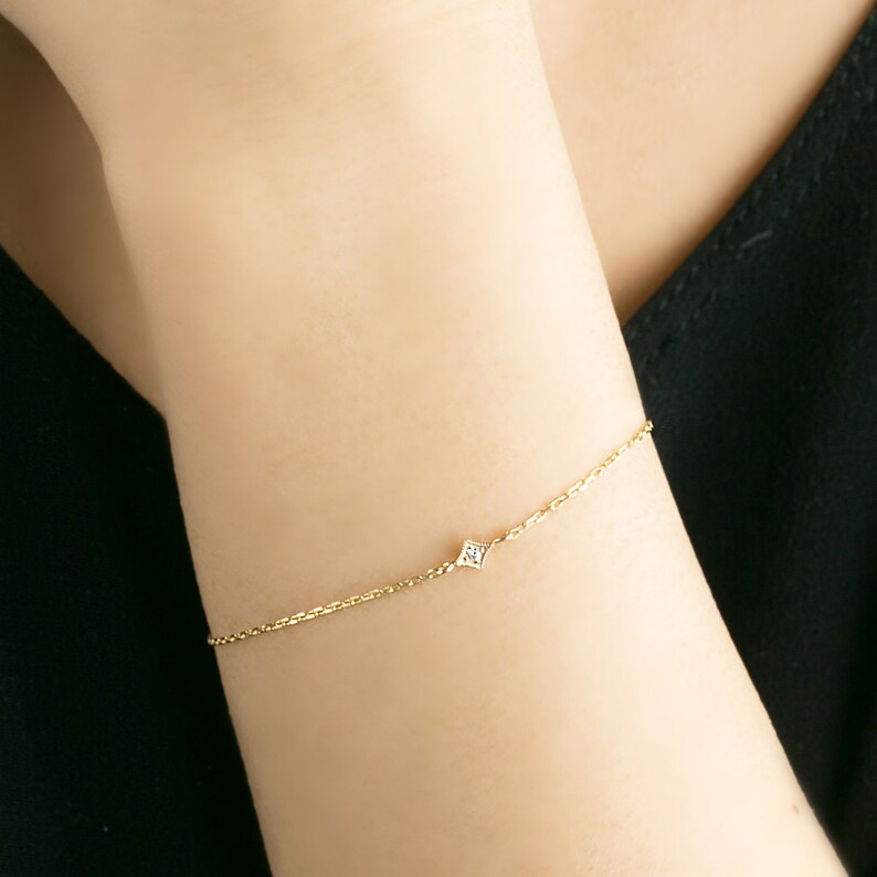 Diamond Star Tiny Bracelet