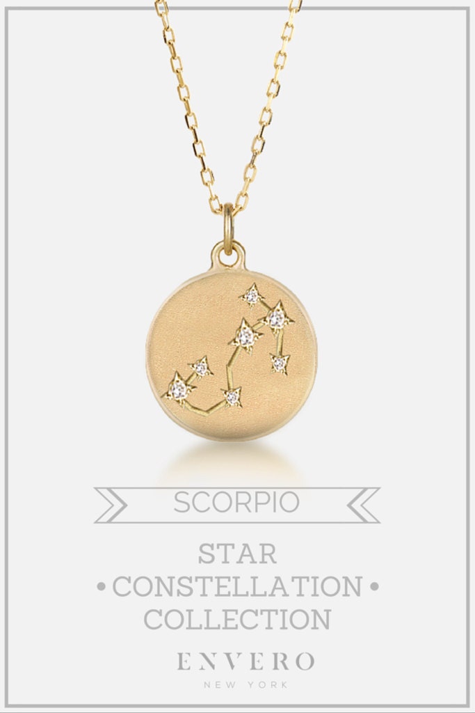 Scorpio Necklace Scorpio Zodiac 