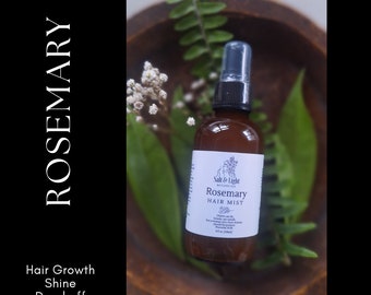 Rosemary Hair Mist | Hair Perfume | Dreadlock Refresh Spray | Essential Oil Hair Spray