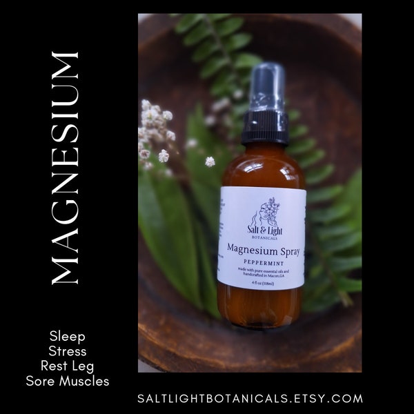 Magnesium Oil Spray Sleep | RLS | Cramps | Muscle Pain