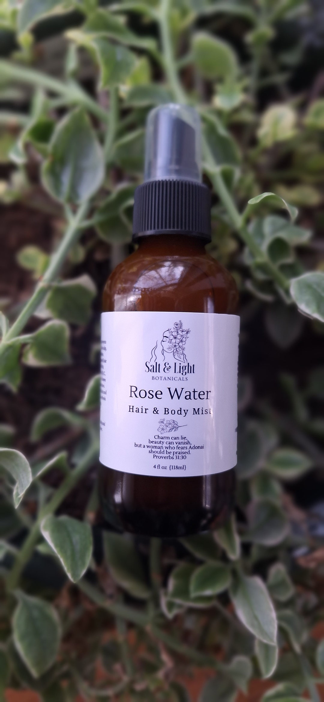 Rose Water Hair Body Mist Hair Perfume Dreadlock Refresh Etsy