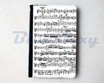 Music Note Passport Cover - Passport Holder, Passport Wallet