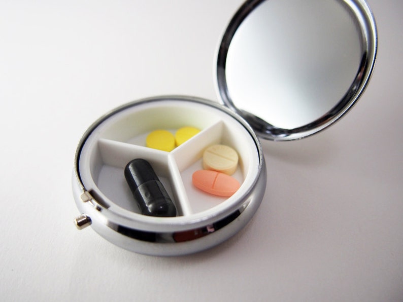 Kiwi Fruit Pill Case, Pill Box, Pill Holder, Accesory Box image 2