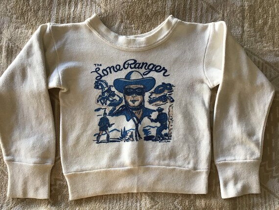 50’s Lone Ranger kids sweatshirt. 24 inch chest.