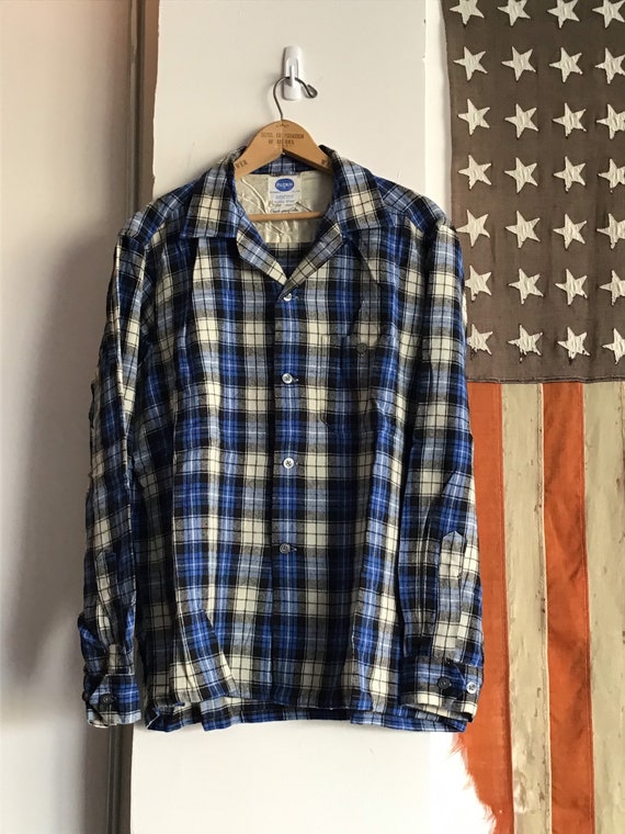 50’s Pilgrim shadow plaid Size Large.