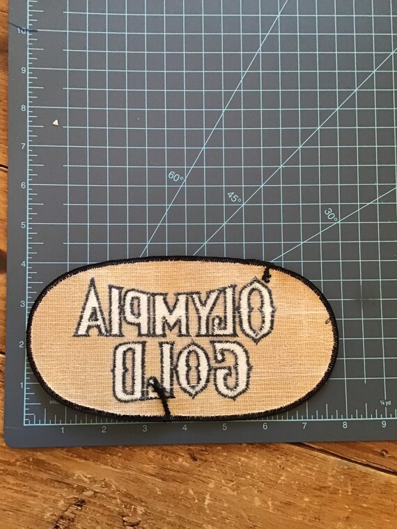 Olympia Gold back patch - image 2