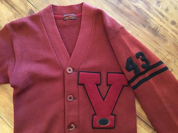 1943 Varsity Letter Sweater. Size Small