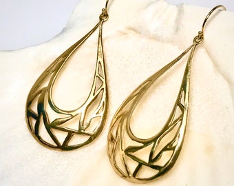 Gold Cut Out Dangles