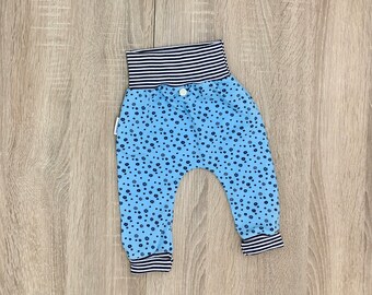 Leggings Gr. 68/74, Baby Hose, Jersey Hose,  Biobaumwolle Hose