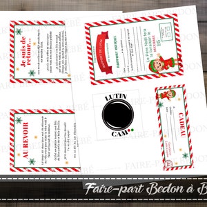 Christmas Elf Return And Goodbye Letters, Letters From Elf, Printable Christmas Elf Letter, Elf Letter image 3