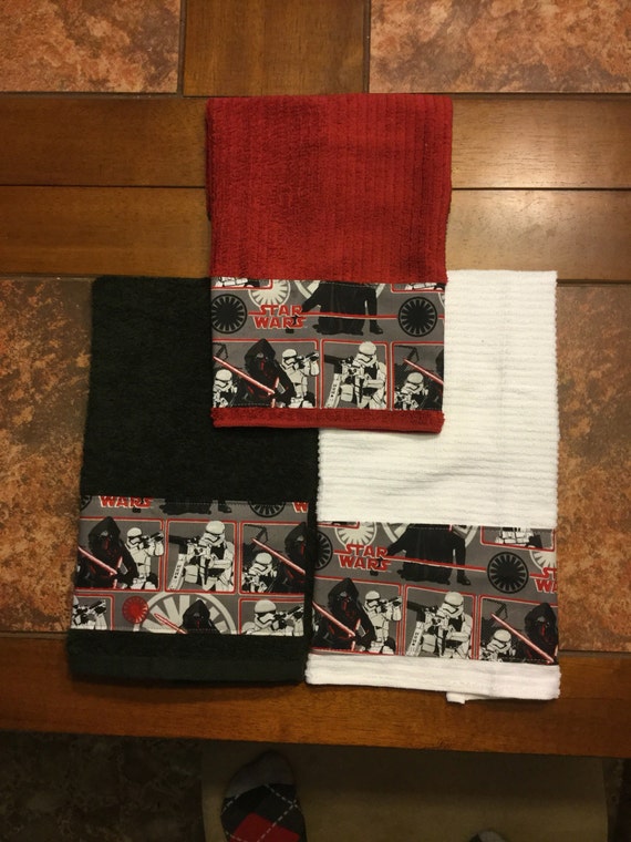 Star Wars Hand Towels Design 2 Etsy