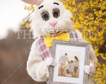 Digital Photoshop Template Easter Bunny Composite Image- Horizontal and Vertical options