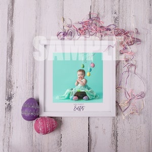 Digital Photoshop Template Easter Composite Image PLUS tutorial