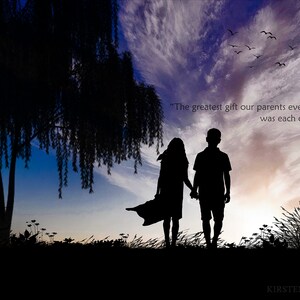 Digital Silhouette Composite Template for Photoshop