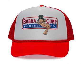 Bedruckte Bubba Gump Shrimp Co Truckers Hutmütze