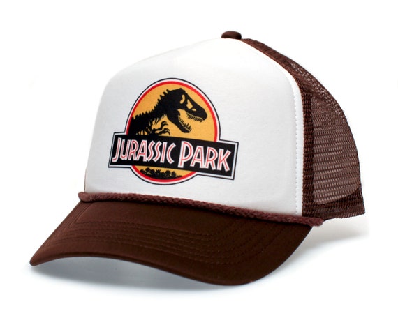 Jurassic Park Hat Truckers Cap Curved Visor Movie logo Adult Adult One-Size  Multi