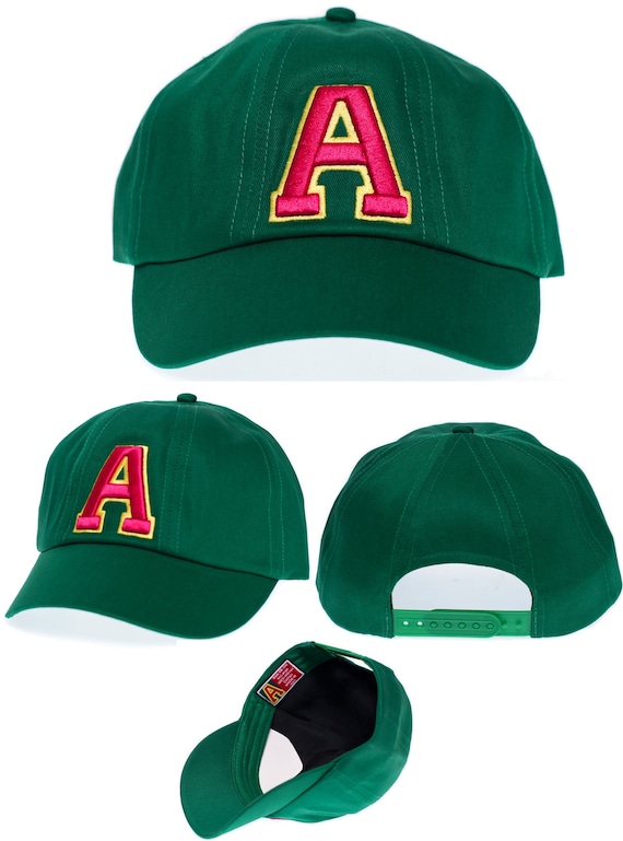 School Boy Hat Adult Snapback Forest Green Embroidered Cap Etsy UK