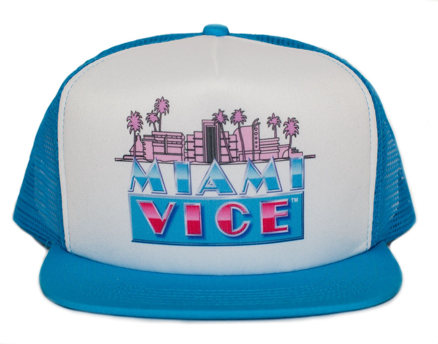 Miami Vice Hat - Etsy