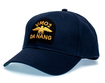 Da Nang Patch Hat Tom Selleck Magnum PI Cap Cosplay Navy