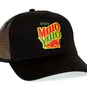 Mello Yello Truckers Hat - Cole Harry Hogge Trucker Hat Unisex Adult Cap Black