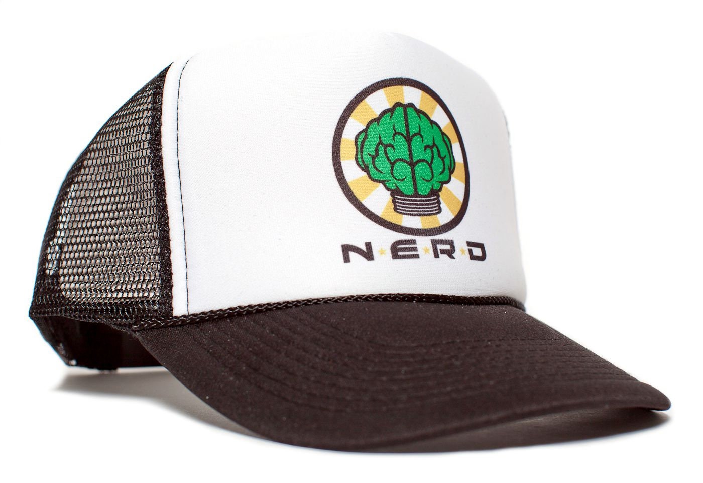 Nerd Neptunes Trucker Hat Mesh Hat Snapback Cap Black Curved Etsy