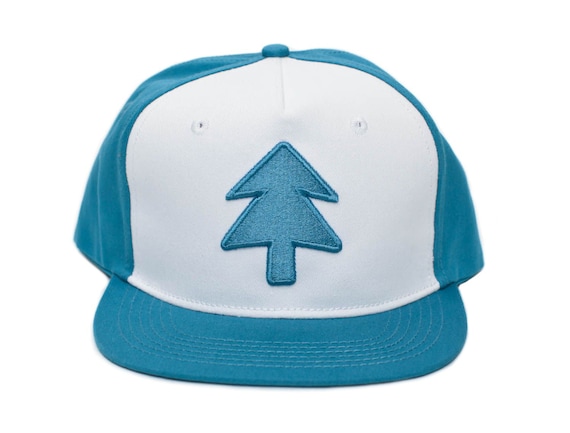 micrófono Pronunciar Baya Dipper Aqua Blue Pine Hat Embroidered Adult Flat Baseball Cap - Etsy