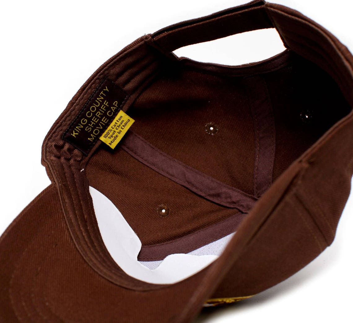 Walking Dead Hat King County Sheriff's Dept Appliqué Etsy